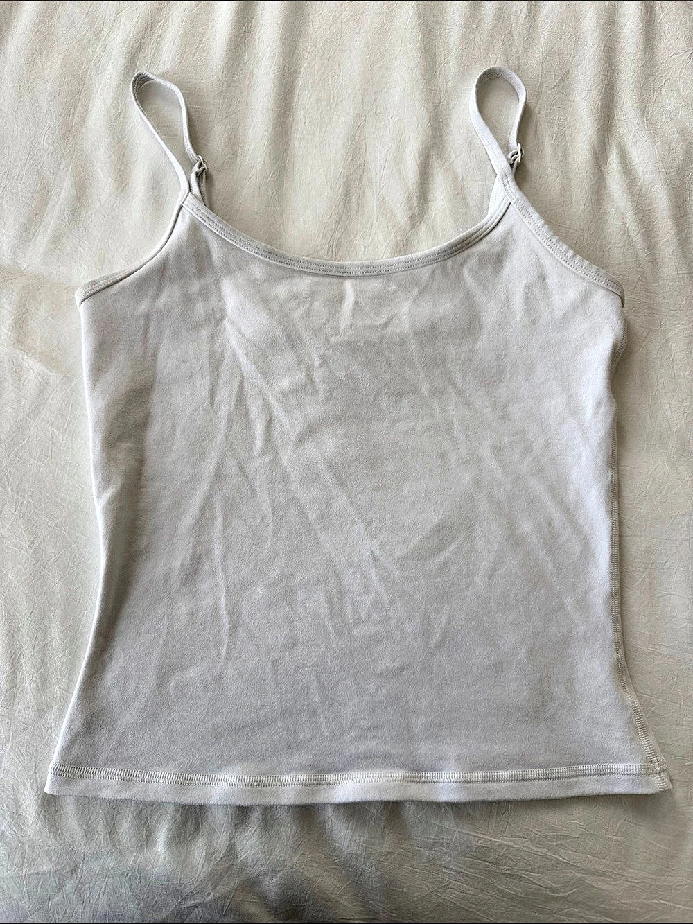 Aritzia golden White Tank Top Like New size S